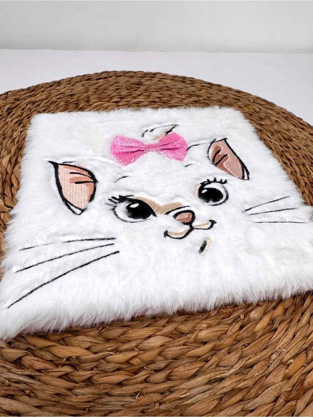 DISNEY The Aristocratics Marie Plush Fuzzy Eyeshadow Palette, NEW